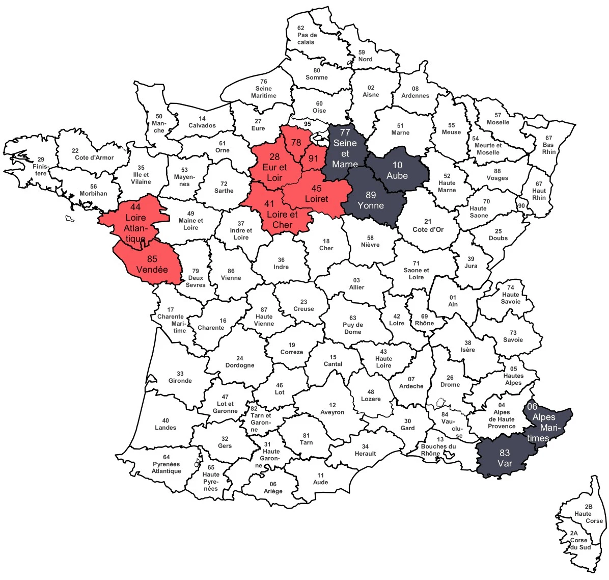 Carte de France